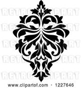 Vector Clip Art of Retro Floral Damask Design 30 by Vector Tradition SM