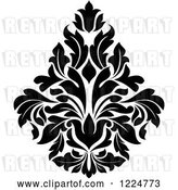 Vector Clip Art of Retro Floral Damask Design 31 by Vector Tradition SM