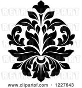 Vector Clip Art of Retro Floral Damask Design 33 by Vector Tradition SM