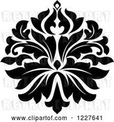 Vector Clip Art of Retro Floral Damask Design 34 by Vector Tradition SM