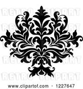 Vector Clip Art of Retro Floral Damask Design 36 by Vector Tradition SM