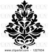 Vector Clip Art of Retro Floral Damask Design 38 by Vector Tradition SM