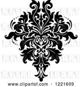 Vector Clip Art of Retro Floral Damask Design 9 by Vector Tradition SM