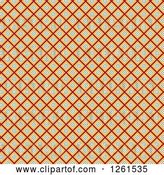 Vector Clip Art of Retro Funky Seamless Pattern Background of Diamonds by KJ Pargeter