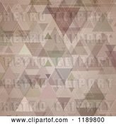 Vector Clip Art of Retro Grungy Trigle Background by KJ Pargeter