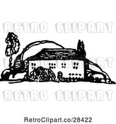 Vector Clip Art of Retro Home 2 by Prawny Vintage