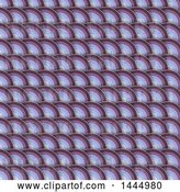 Vector Clip Art of Retro Layered Scale or Purple Circles Background by KJ Pargeter