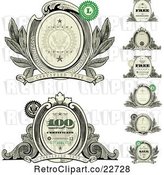 Vector Clip Art of Retro Money Design Elements by BestVector