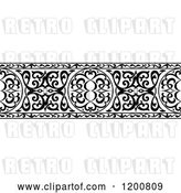 Vector Clip Art of Retro Ornate Arabian Border 2 by Vector Tradition SM