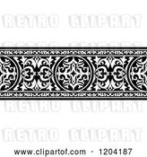 Vector Clip Art of Retro Ornate Arabian Border 3 by Vector Tradition SM