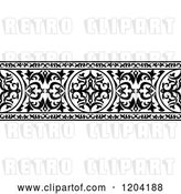 Vector Clip Art of Retro Ornate Arabian Border 4 by Vector Tradition SM