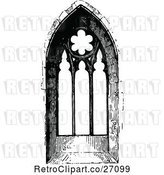 Vector Clip Art of Retro Ornate Church Window 4 by Prawny Vintage