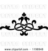 Vector Clip Art of Retro Ornate Floral Victorian Design Element 10 by Vector Tradition SM