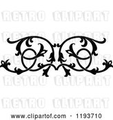 Vector Clip Art of Retro Ornate Floral Victorian Design Element 5 by Vector Tradition SM