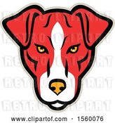 Vector Clip Art of Retro Plummer Terrier Dog Mascot by Patrimonio