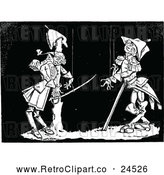 Vector Clip Art of Retro Puppet Soldiers by Prawny Vintage
