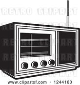 Vector Clip Art of Retro Radio 2 by Lal Perera