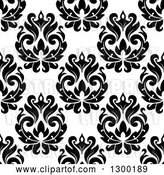 Vector Clip Art of Retro Seamless Floral Background Pattern 2 by Vector Tradition SM