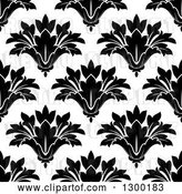 Vector Clip Art of Retro Seamless Floral Background Pattern 3 by Vector Tradition SM