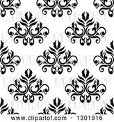 Vector Clip Art of Retro Seamless Floral Background Pattern 4 by Vector Tradition SM