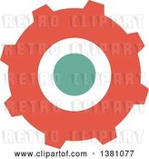 Vector Clip Art of Retro Steampunk Gear Cog Wheel by BNP Design Studio
