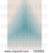 Vector Clip Art of Retro Style Geometric Triangle Background by KJ Pargeter