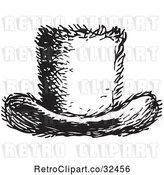 Vector Clip Art of Top Hat in by Picsburg