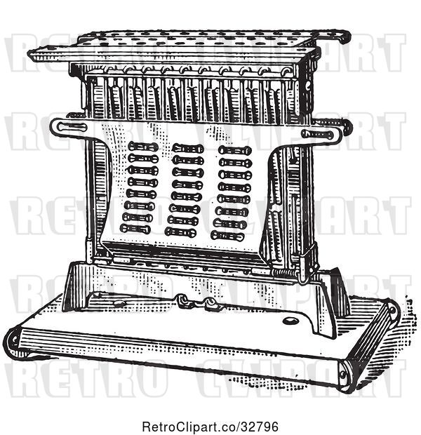 Vector Clip Art of Antique Electric Toaster in