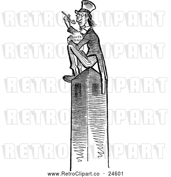 Vector Clip Art of Monument