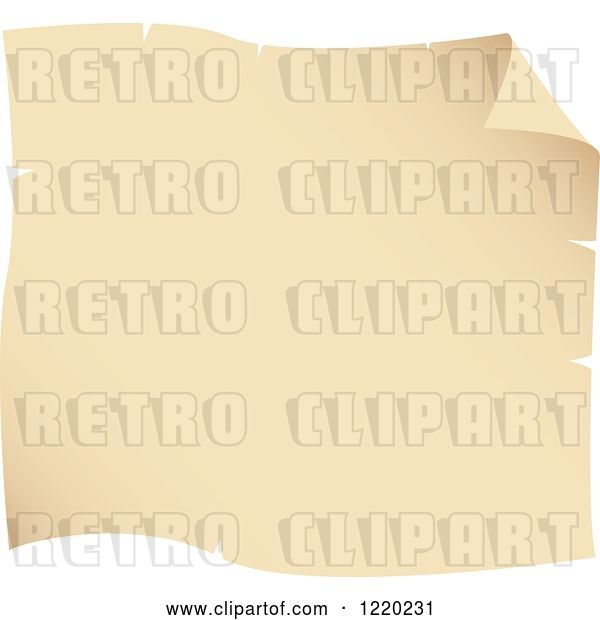 Vector Clip Art of Retro Parchment Paper Page 2
