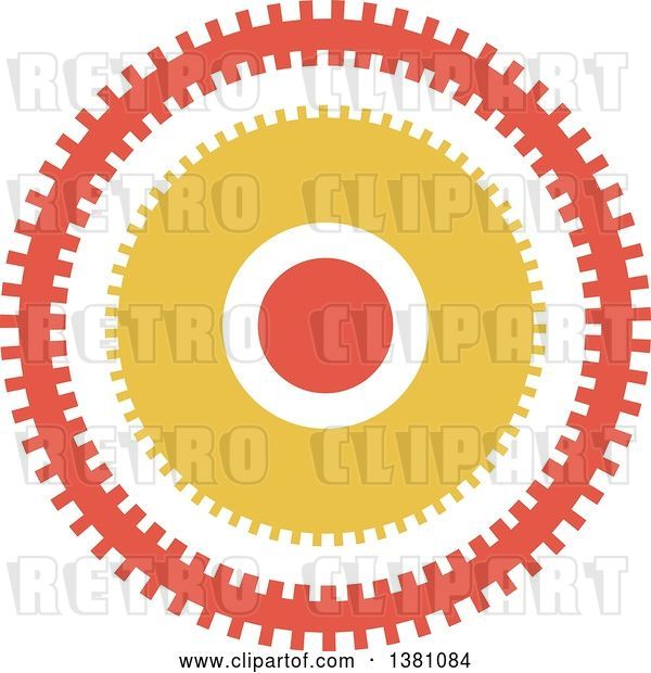 Vector Clip Art of Retro Steampunk Gear Cog Wheel