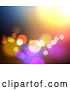 Clip Art of Retro Blurred Background of Bokeh Lights on Color by KJ Pargeter