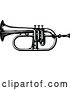 Vector Clip Art of Bugle Horn by Prawny Vintage