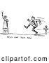Vector Clip Art of Cartoon War Cartoon by Prawny Vintage