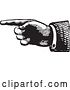 Vector Clip Art of Hand Pointing to the Left by BestVector