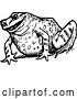 Vector Clip Art of Happy Frog by Prawny Vintage