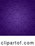 Vector Clip Art of Retro Beautiful Purple Damask Pattern by KJ Pargeter