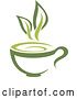 Vector Clip Art of Retro Cup of Green Tea or Coffee 1 by Vector Tradition SM