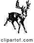Vector Clip Art of Retro Deer 2 by Prawny Vintage