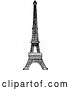 Vector Clip Art of Retro Eiffel Tower by Prawny Vintage
