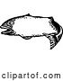 Vector Clip Art of Retro Fish Frame by BestVector