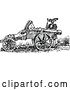 Vector Clip Art of Retro Great Cannon and Soldier by Prawny Vintage