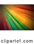 Vector Clip Art of Retro Grungy Rainbow Lines by Elaineitalia