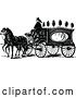 Vector Clip Art of Retro Horse Drawn Coach Carriage by Prawny Vintage