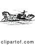 Vector Clip Art of Retro Horse Drawn Sleigh by Prawny Vintage