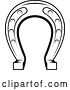Vector Clip Art of Retro Horseshoe 6 by Vector Tradition SM
