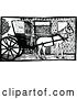 Vector Clip Art of Retro John Gilpin Horse Cart by Prawny Vintage
