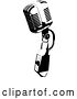 Vector Clip Art of Retro Microphone Speaker by KJ Pargeter