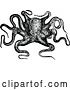 Vector Clip Art of Retro Octopus 2 by Prawny Vintage