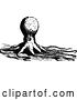Vector Clip Art of Retro Octopus 4 by Prawny Vintage